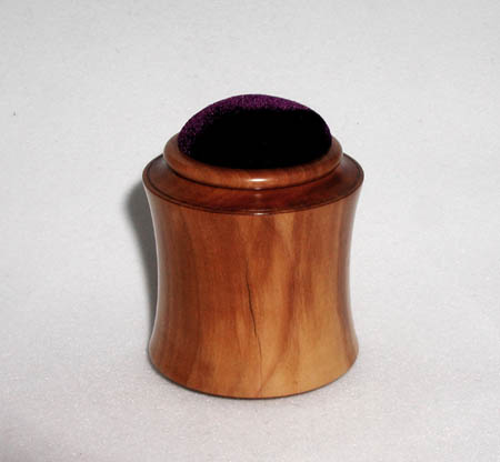 Pear "Spool", 2" H x 2" D, $65.00