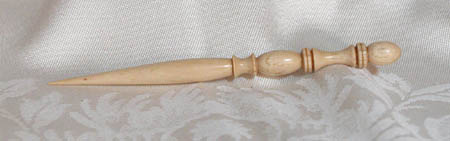 Turned, Hickory, 0.37" D x5.5" L, $38.00 