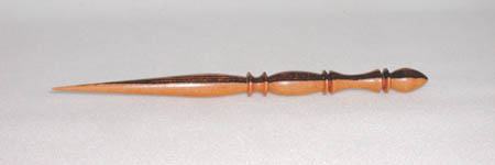 Bocote Laying Tool, 5.5" x 0.375", mixed heart & sap wood, $38.00 