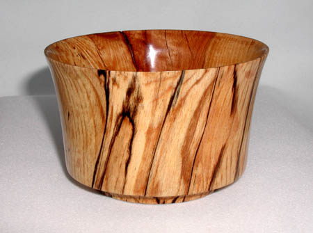 Spalted Beech, 4.5" D x 3" H, $95.00 