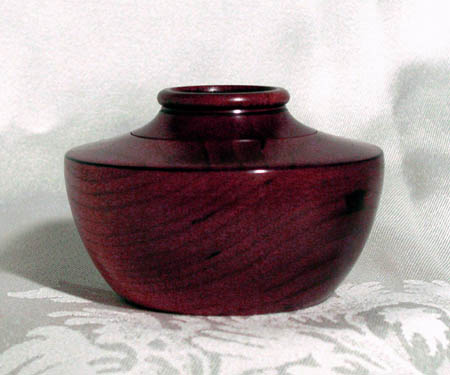 Cherry, oriental style, 4" D x 2.25" H, $75.00 