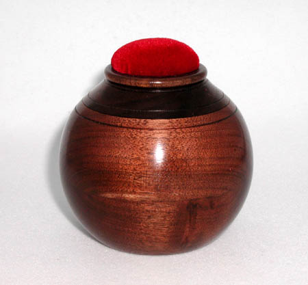 Walnut, 3" D spherical, $75.00